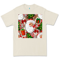 Bone Christmas Santa Claus and gift box Premium Tee - NancyCooperArtShop