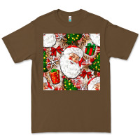 Cacao Christmas Santa Claus and gift box Premium Tee - NancyCooperArtShop