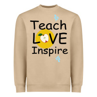 Mushroom Teach Love Inspire Heavyweight Sweatshirt - Bettercallsaul