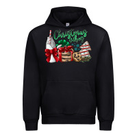 Black Christmas Vibes Urban Hoodie - CowhideDigitalArt