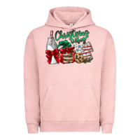 Pigment Salmon Christmas Vibes Urban Hoodie - CowhideDigitalArt