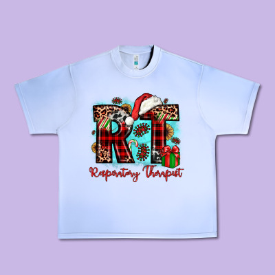 Christmas Rt Respiratory Therapist Urban Heavy Tee Designed By Jahusdesignshop