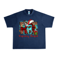 Navy christmas rt respiratory therapist Urban Heavy Tee - JahusDesignShop