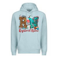 Blue Mist registered nurse Premium Hoodie - OliviaCreatesArt