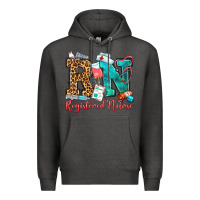Charcoal Heather registered nurse Premium Hoodie - OliviaCreatesArt