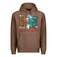 Chestnut registered nurse Premium Hoodie - OliviaCreatesArt