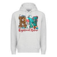 Dove Grey registered nurse Premium Hoodie - OliviaCreatesArt