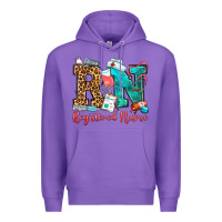 Purple registered nurse Premium Hoodie - OliviaCreatesArt