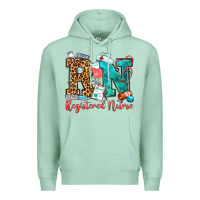 Seafoam registered nurse Premium Hoodie - OliviaCreatesArt