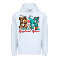 White registered nurse Premium Hoodie - OliviaCreatesArt