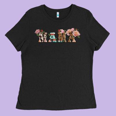 Western Floral Mama Ladies Tee Designed By Lillyallendesigns