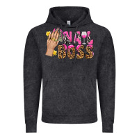 Vintage Black nail boss bbs Vintage Hoodie - BundleAndBundleShop