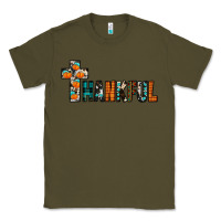 Army Green thankful Classic Tee - JahusDesignShop