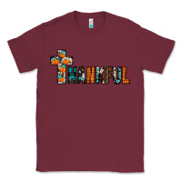 Burgundy thankful Classic Tee - JahusDesignShop