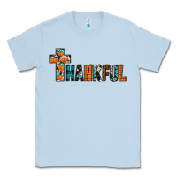 Dusty Blue thankful Classic Tee - JahusDesignShop
