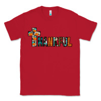 Red thankful Classic Tee - JahusDesignShop