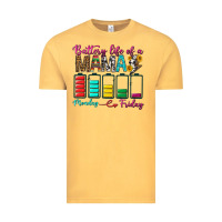 Vintage Mustard Battery Life Of A Mama Vintage Tee - BundleAndBundleShop