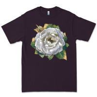 Plum pillow fight rose Premium Tee - LillyAllenDesigns