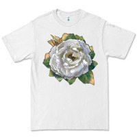 White pillow fight rose Premium Tee - LillyAllenDesigns