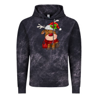 Cloud Black christmas baby deer Vintage Hoodie - MaliasSmallBusiness