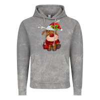 Cloud Rock christmas baby deer Vintage Hoodie - MaliasSmallBusiness