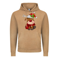 Vintage Camel christmas baby deer Vintage Hoodie - MaliasSmallBusiness