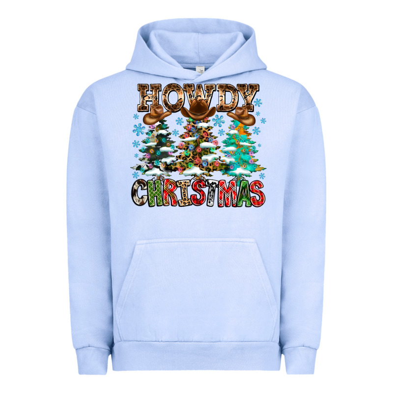 Howdy Christmas Urban Hoodie by CowhideDigitalArt | Teevron