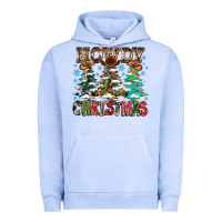 Pigment Grape Ice Howdy Christmas Urban Hoodie - CowhideDigitalArt
