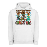 Pigment Lunar Rock Howdy Christmas Urban Hoodie - CowhideDigitalArt
