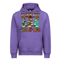 Tulip Howdy Christmas Urban Hoodie - CowhideDigitalArt