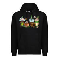 Black lawyer coffee cups Premium Hoodie - OliviaCreatesArt
