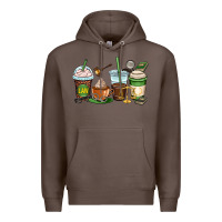 Coffee lawyer coffee cups Premium Hoodie - OliviaCreatesArt
