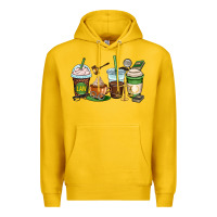 Lemon lawyer coffee cups Premium Hoodie - OliviaCreatesArt