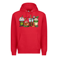 Red lawyer coffee cups Premium Hoodie - OliviaCreatesArt