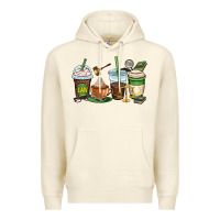 Sandshell lawyer coffee cups Premium Hoodie - OliviaCreatesArt