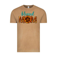 Vintage Camel Blessed Mom Vintage Tee - BundleAndBundleShop