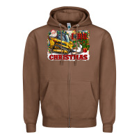 Chestnut i dig christmas Zipper Hoodie - CowGirlArtShop
