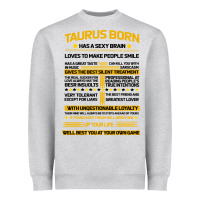 Taurus Facts Heavyweight Sweatshirt | Teevron