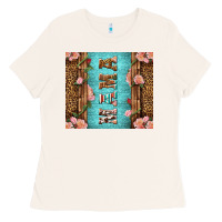 Bone Western Mama Pink Roses Ladies Tee - LillyAllenDesigns