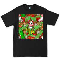 Black Christmas unicorn and gift box Premium Tee - NancyCooperArtShop