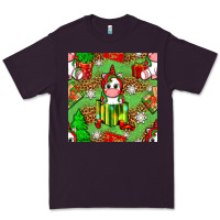 Plum Christmas unicorn and gift box Premium Tee - NancyCooperArtShop