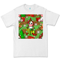 White Christmas unicorn and gift box Premium Tee - NancyCooperArtShop