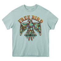 Arona free bird feathers thunderbird Heavy Core Tee - BarkalooDesign