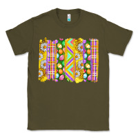 Army Green Easter Brushstrokes Classic Tee - BundleAndBundleShop
