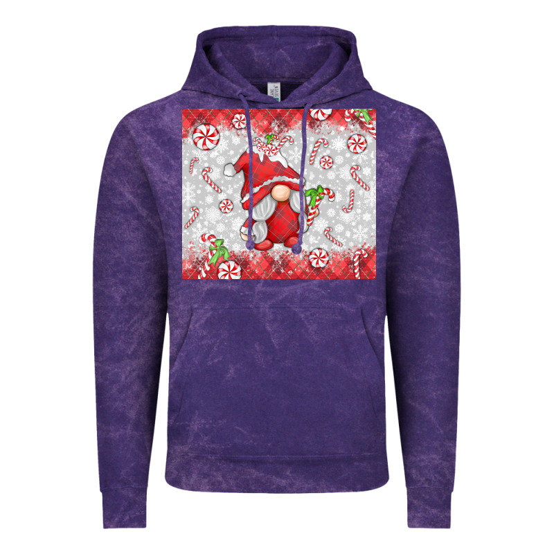 Candy Cane Gnome Vintage Hoodie by MaliasSmallBusiness | Teevron