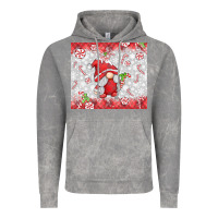 Cloud Rock candy cane gnome Vintage Hoodie - MaliasSmallBusiness