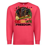 Cardinal Juneteenth celebrate freedom Premium Sweatshirt - FaDigitalArtStudio