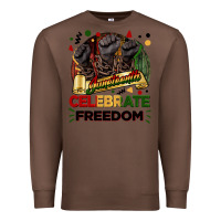 Chestnut Juneteenth celebrate freedom Premium Sweatshirt - FaDigitalArtStudio