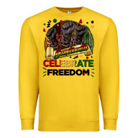 Lemon Juneteenth celebrate freedom Premium Sweatshirt - FaDigitalArtStudio