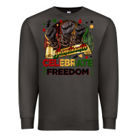 Smoke Juneteenth celebrate freedom Premium Sweatshirt - FaDigitalArtStudio